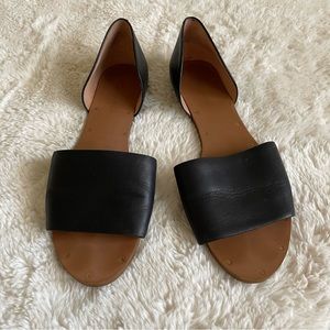 Madewell Open toe flats